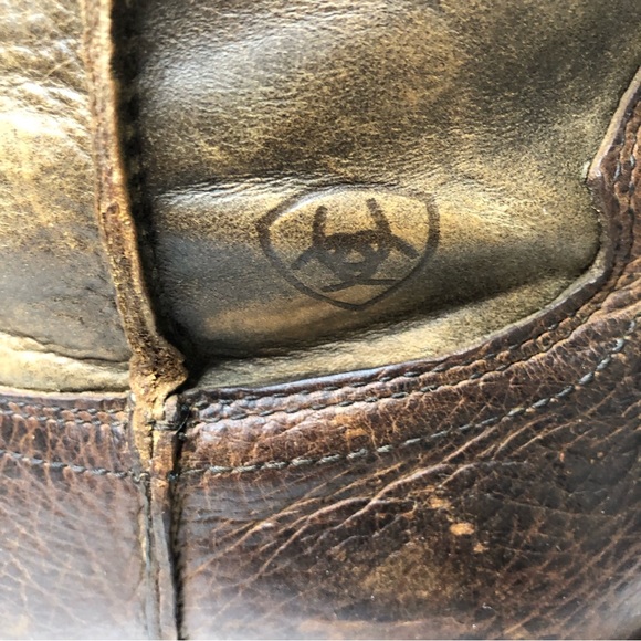 Ariat Rambler Bomber Western Leather Work Cowboy 10002317 Boots SZ 10.5EEE R1 - Picture 7 of 13